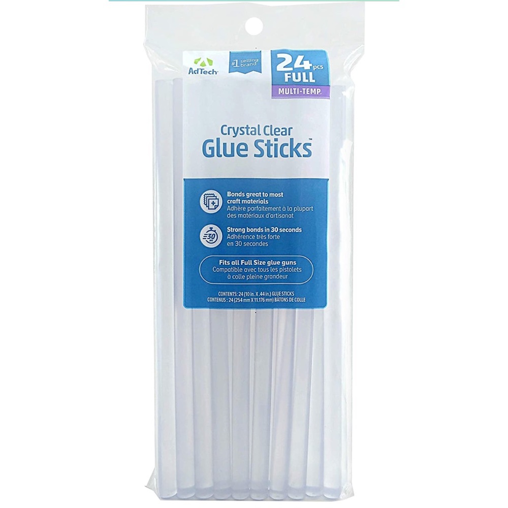Adtech Crystal Clear Hot Glue Gun Sticks